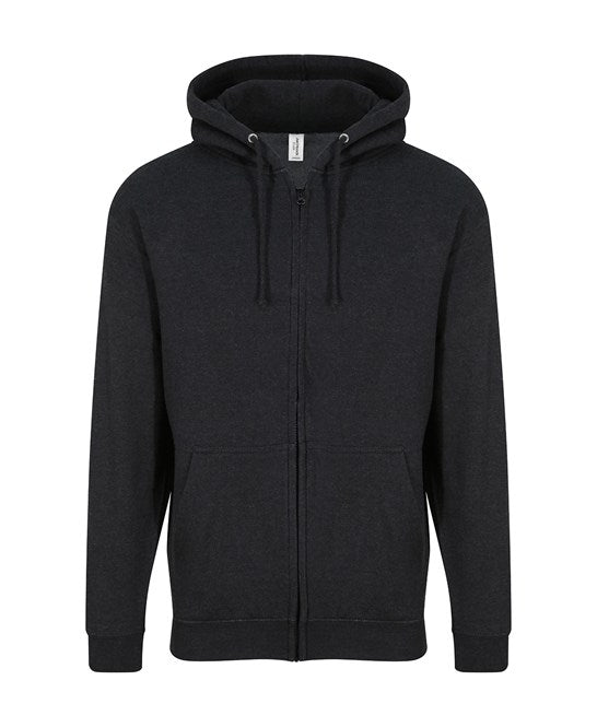 48 x Full Zip Hoodies by Just Hoods in Black Smoke by Print Lab Deals — Custom branded clothing by Print Press, featuring premium embroidery produced in our specialist print lab in the UK.