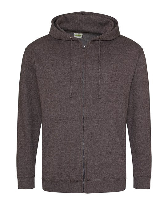 6 x Full Zip Hoodies by Just Hoods in Charcoal by Print Lab Deals — Custom branded clothing by Print Press, featuring premium embroidery produced in our specialist print lab in the UK.