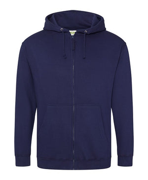 6 x Full Zip Hoodies by Just Hoods in Oxford Navy by Print Lab Deals — Custom branded clothing by Print Press, featuring premium embroidery produced in our specialist print lab in the UK.