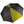 10 x Sports Umbrellas by Ki-Mood in Black Burnt Lime by Print Lab Deals — Custom branded clothing by Print Press, featuring premium embroidery produced in our specialist print lab in the UK.