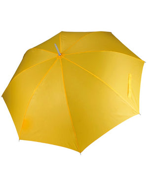 10 x Sports Umbrellas by Ki-Mood in True Yellow by Print Lab Deals — Custom branded clothing by Print Press, featuring premium embroidery produced in our specialist print lab in the UK.