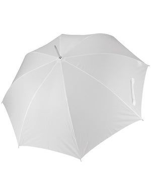 10 x Sports Umbrellas by Ki-Mood in White by Print Lab Deals — Custom branded clothing by Print Press, featuring premium embroidery produced in our specialist print lab in the UK.