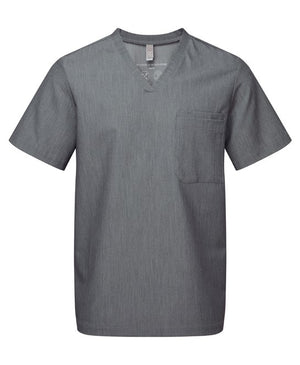 6x Mens Tunics by Onna in Dynamo Grey by Print Lab Deals — Custom branded clothing by Print Press, featuring premium embroidery produced in our specialist print lab in the UK.