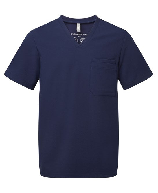 6x Mens Tunics by Onna in Navy by Print Lab Deals — Custom branded clothing by Print Press, featuring premium embroidery produced in our specialist print lab in the UK.
