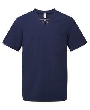 12x Mens Tunics by Onna in Navy by Print Lab Deals — Custom branded clothing by Print Press, featuring premium embroidery produced in our specialist print lab in the UK.
