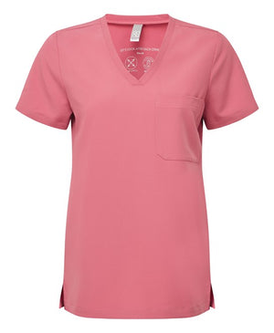 6x Womens Tunics by Onna in Calm Pink by Print Lab Deals — Custom branded clothing by Print Press, featuring premium embroidery produced in our specialist print lab in the UK.