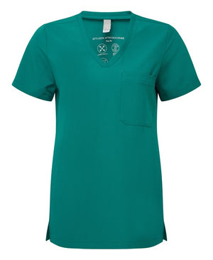 12x Womens Tunics by Onna in Clean Green by Print Lab Deals — Custom branded clothing by Print Press, featuring premium embroidery produced in our specialist print lab in the UK.