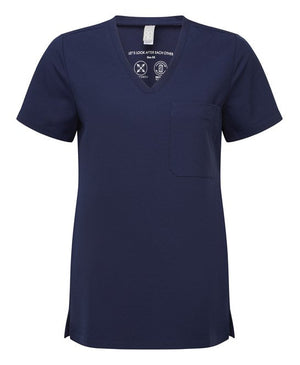 12x Womens Tunics by Onna in Navy by Print Lab Deals — Custom branded clothing by Print Press, featuring premium embroidery produced in our specialist print lab in the UK.