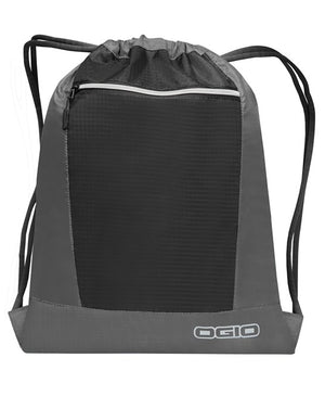 10 x Endurance Bag by Ogio in Grey Black by Print Lab Deals — Custom branded clothing by Print Press, featuring premium embroidery produced in our specialist print lab in the UK.