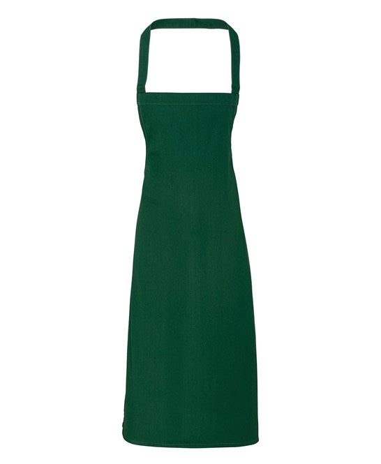 12 x Organic Apron By Premier in Bottle by Print Lab Deals — Custom branded clothing by Print Press, featuring premium embroidery produced in our specialist print lab in the UK.