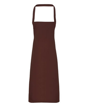 12 x Organic Apron By Premier in Brown by Print Lab Deals — Custom branded clothing by Print Press, featuring premium embroidery produced in our specialist print lab in the UK.