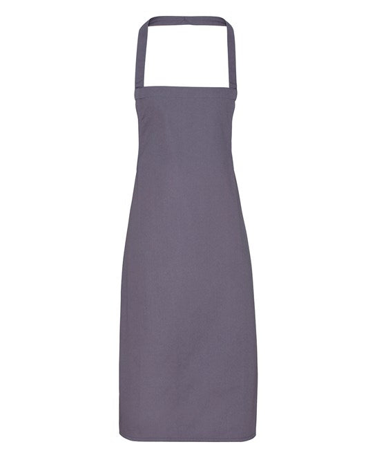 12 x Organic Apron By Premier in Dark Grey by Print Lab Deals — Custom branded clothing by Print Press, featuring premium embroidery produced in our specialist print lab in the UK.