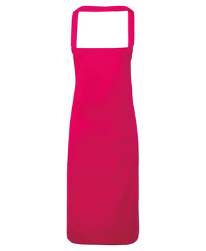 48 x Organic Apron By Premier in Hot Pink by Print Lab Deals — Custom branded clothing by Print Press, featuring premium embroidery produced in our specialist print lab in the UK.
