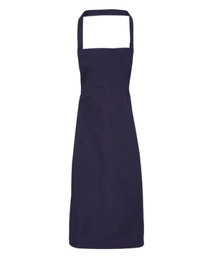 12 x Organic Apron By Premier in Navy by Print Lab Deals — Custom branded clothing by Print Press, featuring premium embroidery produced in our specialist print lab in the UK.