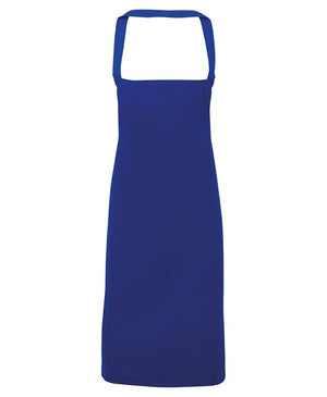12 x Organic Apron By Premier in Royal by Print Lab Deals — Custom branded clothing by Print Press, featuring premium embroidery produced in our specialist print lab in the UK.