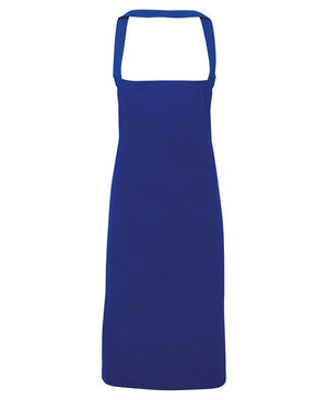 48 x Organic Apron By Premier in Royal by Print Lab Deals — Custom branded clothing by Print Press, featuring premium embroidery produced in our specialist print lab in the UK.