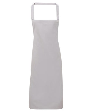 12 x Organic Apron By Premier in Silver Grey by Print Lab Deals — Custom branded clothing by Print Press, featuring premium embroidery produced in our specialist print lab in the UK.