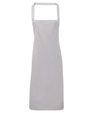 48 x Organic Apron By Premier in Silver Grey by Print Lab Deals — Custom branded clothing by Print Press, featuring premium embroidery produced in our specialist print lab in the UK.