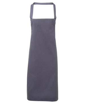 24 x Organic Apron By Premier in Steel by Print Lab Deals — Custom branded clothing by Print Press, featuring premium embroidery produced in our specialist print lab in the UK.