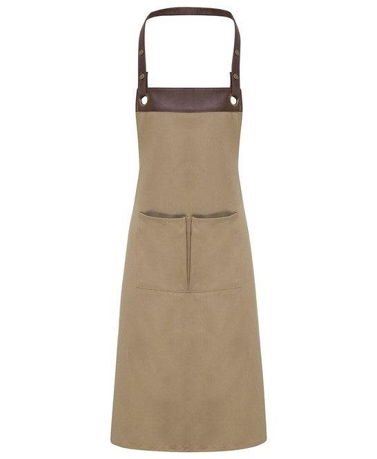 48 x Espresso Bib Aprons in by Print Lab Deals — Custom branded clothing by Print Press, featuring premium embroidery produced in our specialist print lab in the UK.