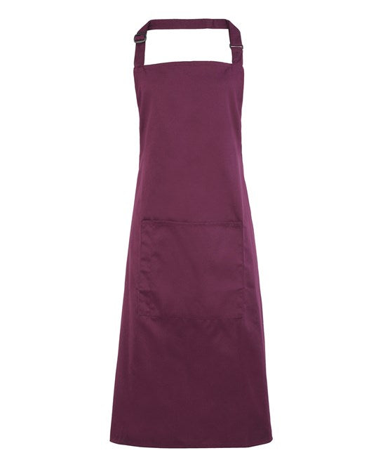 24 x Classic Aprons by Premier in Aubergine by Print Lab Deals — Custom branded clothing by Print Press, featuring premium embroidery produced in our specialist print lab in the UK.