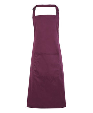 12 x Classic Aprons by Premier in Aubergine by Print Lab Deals — Custom branded clothing by Print Press, featuring premium embroidery produced in our specialist print lab in the UK.