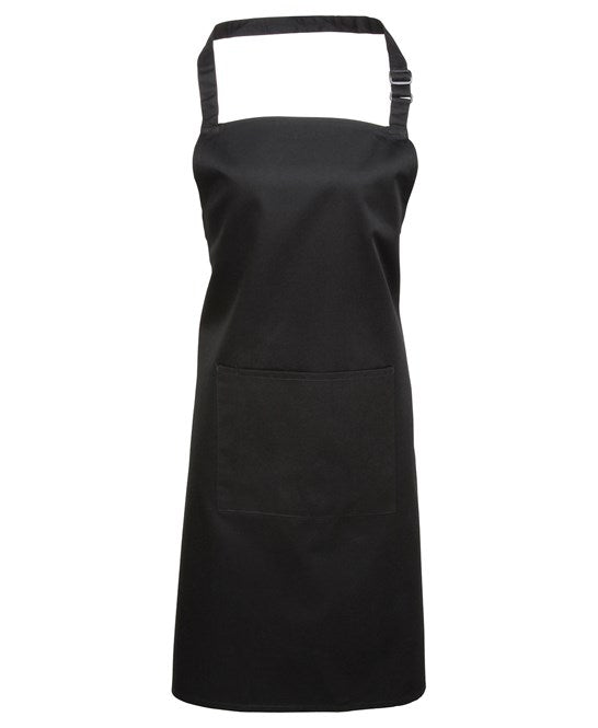 48 x Classic Aprons by Premier in Black by Print Lab Deals — Custom branded clothing by Print Press, featuring premium embroidery produced in our specialist print lab in the UK.