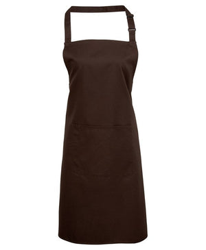 12 x Classic Aprons by Premier in Brown by Print Lab Deals — Custom branded clothing by Print Press, featuring premium embroidery produced in our specialist print lab in the UK.