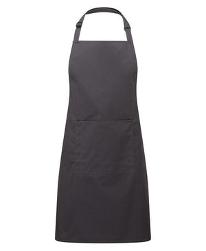 12 x Classic Aprons by Premier in Charcoal by Print Lab Deals — Custom branded clothing by Print Press, featuring premium embroidery produced in our specialist print lab in the UK.