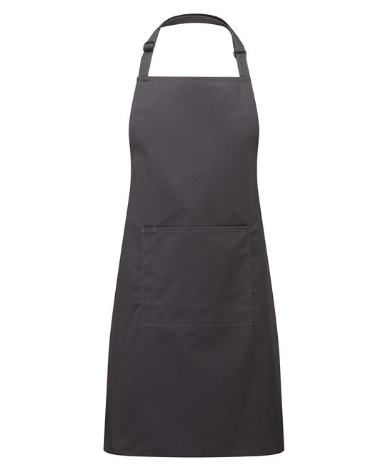 12 x Classic Aprons by Premier in Charcoal by Print Lab Deals — Custom branded clothing by Print Press, featuring premium embroidery produced in our specialist print lab in the UK.