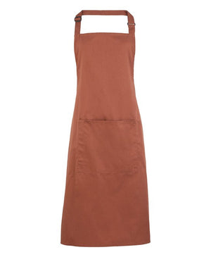 12 x Classic Aprons by Premier in Chestnut by Print Lab Deals — Custom branded clothing by Print Press, featuring premium embroidery produced in our specialist print lab in the UK.