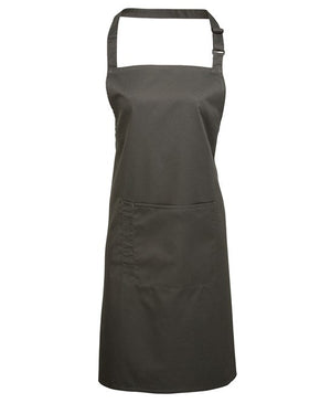 12 x Classic Aprons by Premier in Dark Grey by Print Lab Deals — Custom branded clothing by Print Press, featuring premium embroidery produced in our specialist print lab in the UK.