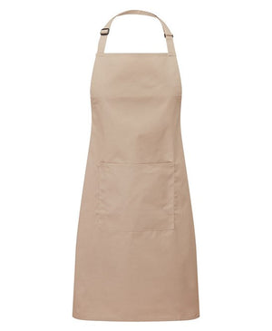 12 x Classic Aprons by Premier in Latte by Print Lab Deals — Custom branded clothing by Print Press, featuring premium embroidery produced in our specialist print lab in the UK.
