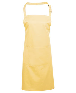 12 x Classic Aprons by Premier in Lemon by Print Lab Deals — Custom branded clothing by Print Press, featuring premium embroidery produced in our specialist print lab in the UK.