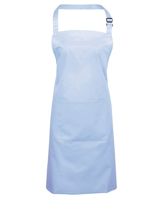 48 x Classic Aprons by Premier in Light Blue by Print Lab Deals — Custom branded clothing by Print Press, featuring premium embroidery produced in our specialist print lab in the UK.