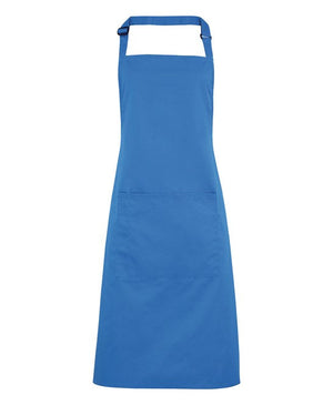 12 x Classic Aprons by Premier in Sapphire by Print Lab Deals — Custom branded clothing by Print Press, featuring premium embroidery produced in our specialist print lab in the UK.