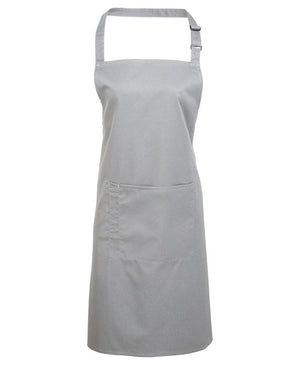 12 x Classic Aprons by Premier in Silver by Print Lab Deals — Custom branded clothing by Print Press, featuring premium embroidery produced in our specialist print lab in the UK.