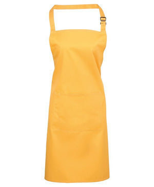 12 x Classic Aprons by Premier in Sunflower by Print Lab Deals — Custom branded clothing by Print Press, featuring premium embroidery produced in our specialist print lab in the UK.