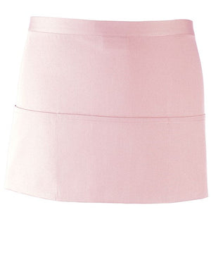 24 x 3-Pocket Apron by Premier in Pink by Print Lab Deals — Custom branded clothing by Print Press, featuring premium embroidery produced in our specialist print lab in the UK.
