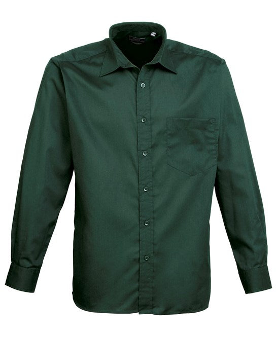 12 x Classic Poplin Shirt By Premier in Bottle by Print Lab Deals — Custom branded clothing by Print Press, featuring premium embroidery produced in our specialist print lab in the UK.