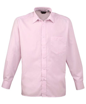 12 x Classic Poplin Shirt By Premier in Pink by Print Lab Deals — Custom branded clothing by Print Press, featuring premium embroidery produced in our specialist print lab in the UK.