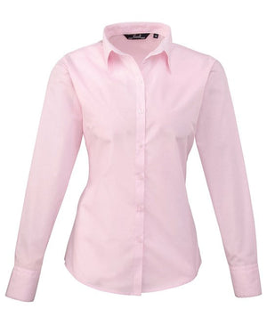 12 x Classic Blouse By Premier in Pink by Print Lab Deals — Custom branded clothing by Print Press, featuring premium embroidery produced in our specialist print lab in the UK.