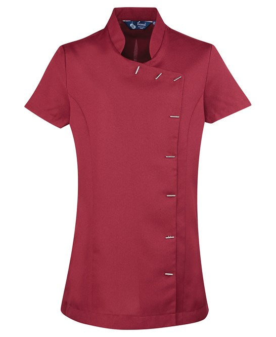 12 x Spa & Beauty Tunic By Premier in by Print Lab Deals — Custom branded clothing by Print Press, featuring premium embroidery produced in our specialist print lab in the UK.