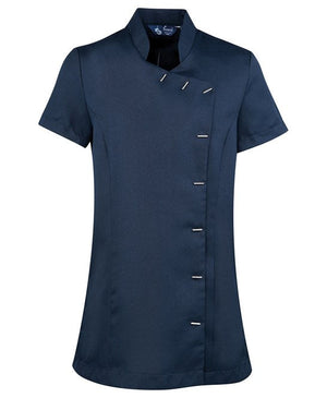 24 x Spa & Beauty Tunic By Premier in Navy by Print Lab Deals — Custom branded clothing by Print Press, featuring premium embroidery produced in our specialist print lab in the UK.