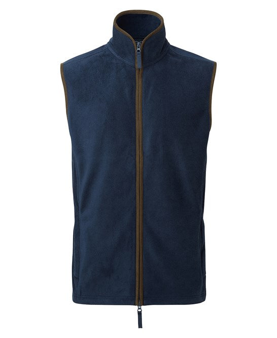 6 x Mens Artisan Gilets by Premier in Navy Brown by Print Lab Deals — Custom branded clothing by Print Press, featuring premium embroidery produced in our specialist print lab in the UK.