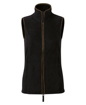 24 x Womens Artisan Gilets by Premier in Black Brown by Print Lab Deals — Custom branded clothing by Print Press, featuring premium embroidery produced in our specialist print lab in the UK.