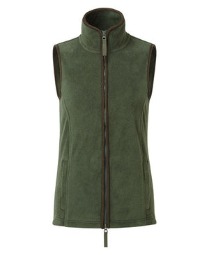 12 x Womens Artisan Gilets by Premier in Moss Green Brown by Print Lab Deals — Custom branded clothing by Print Press, featuring premium embroidery produced in our specialist print lab in the UK.