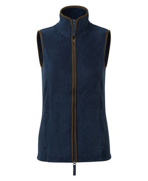 24 x Womens Artisan Gilets by Premier in Navy Brown by Print Lab Deals — Custom branded clothing by Print Press, featuring premium embroidery produced in our specialist print lab in the UK.