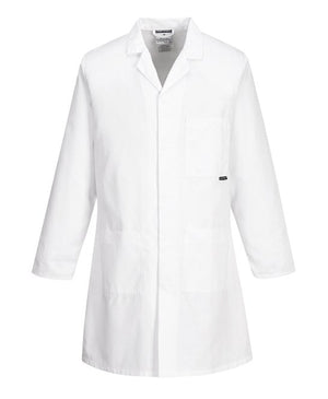 12 x Lab Coats By Portwest in White by Print Lab Deals — Custom branded clothing by Print Press, featuring premium embroidery produced in our specialist print lab in the UK.