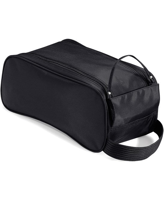 20 x Sports Shoe Bag by Quadra in Black by Print Lab Deals — Custom branded clothing by Print Press, featuring premium embroidery produced in our specialist print lab in the UK.